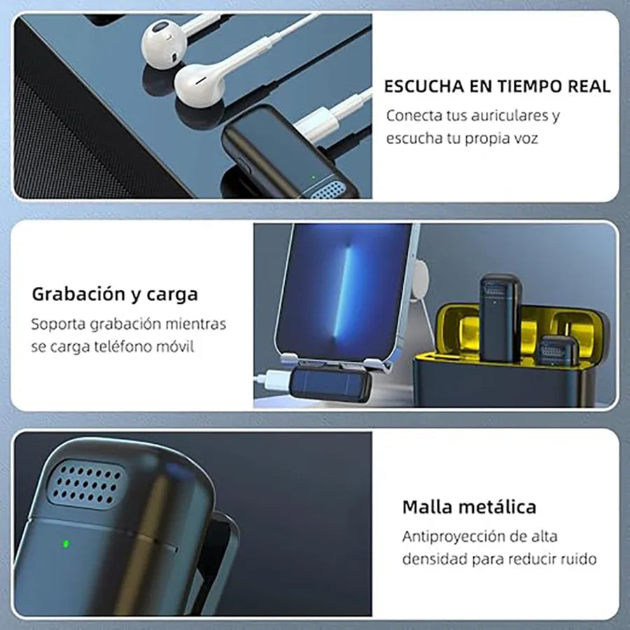 MICRÓFONO ESTUCHE K6